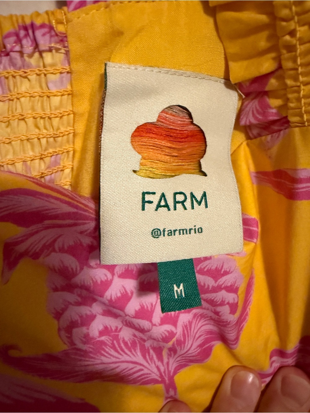Farm Rio Fruit Ruffle Mini Dress - Picture 3 of 3